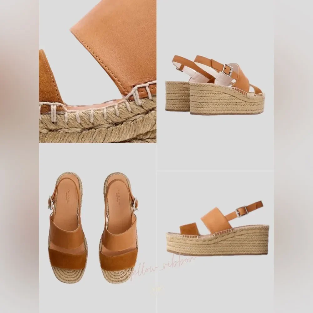🎉HOST PICK🎉 | 🆕 RAG & BONE |  EDIE WEDGE | SZ: 9 - Picture 3 of 7